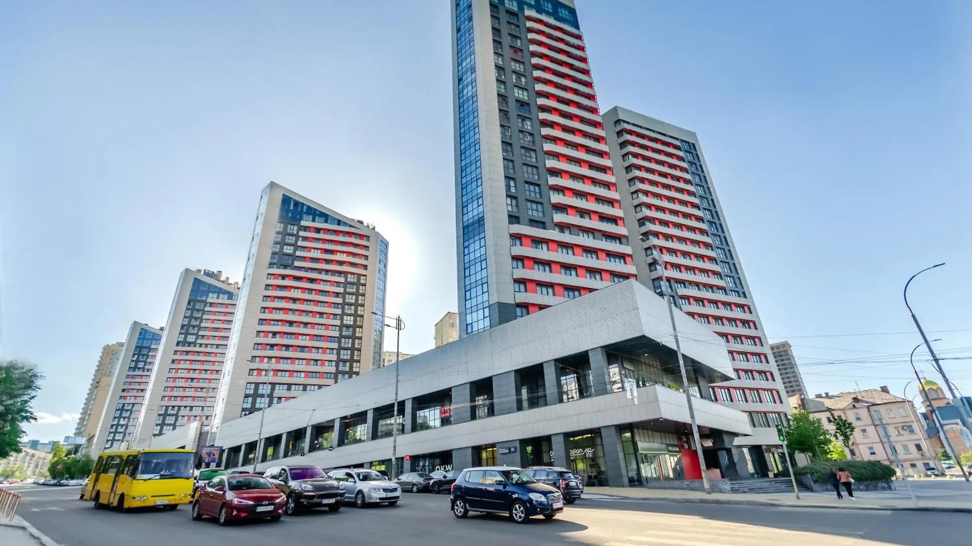 Petrovdom Apartments 199A-199B In Rc Kvartet, 16Г Vasyl Lypkivskyi Street Kiev 0*,  Ucrânia